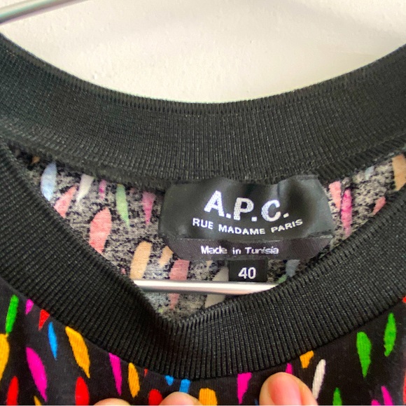 APC Sophie coquette girl puff short sleeve blouse like new condition - Picture 4 of 6